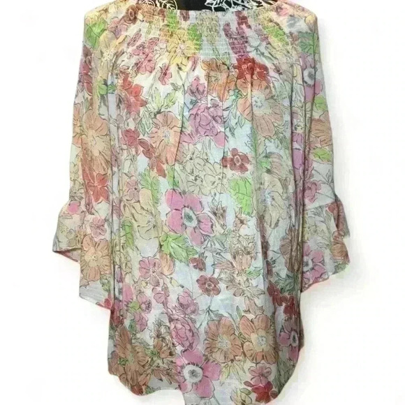 🦋Zac & Rachel - Floral Lightweight Tunic- Women’s Small 🦋 - Picture 1 of 6